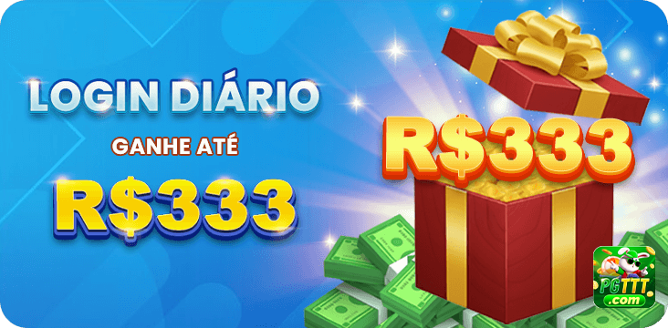 LOGIN DIARIO GANHE ATE R$333